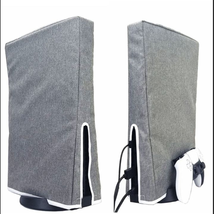 Dust%20Cover%20Protective%20Cover%20Waterproof%20and%20Scratch%20Resistant%20Gaming%20Protective%20Shell%20Suitable%20for%20Ps5%20Game%20Console%20Gray%20-%20Image%202