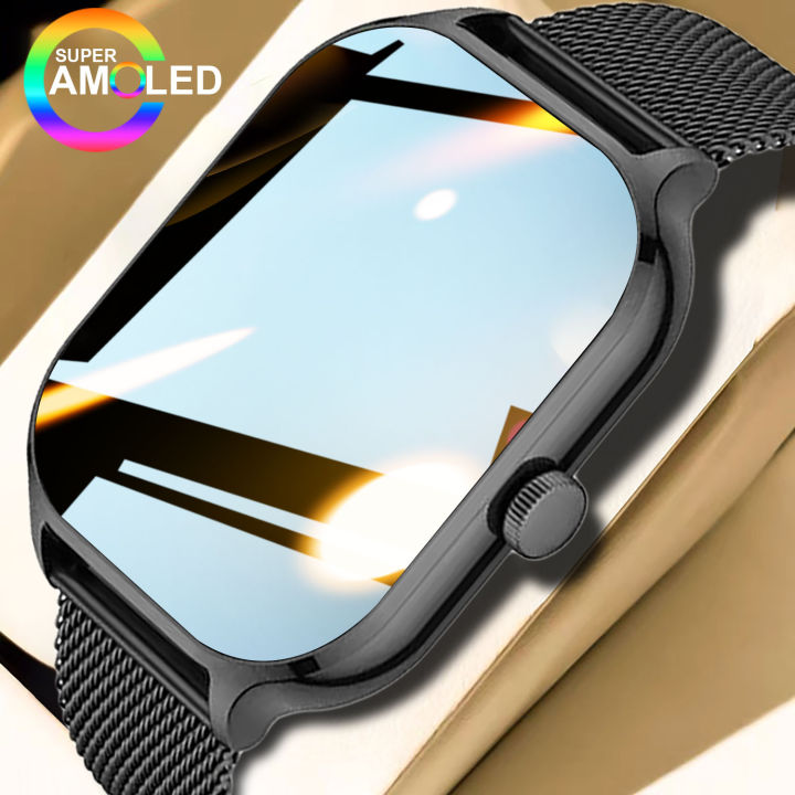 【Fast and Reliable Shipping】 2025New Sport Men 2.01-inch SmartWatch call Heart rate Blood sugar Blood IP68 Waterproof Smartwatch
