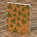 Cannabis Series Brown Cover Notebook (SN20201125).