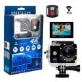16MP 4K Ultra 30M Waterproof Sports Action Camera Kit with Built In Wifi & Remote Control. 