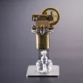 Full Copper Boiler Vertical Small Steam Engine Model. 
