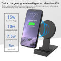 15W Phone Wireless Charger Bluetooth Headset Wireless Charging Folding Wireless Charging Bracket. 