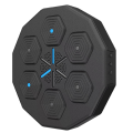 Electronic Music Boxing Pad,Wall Mounted Boxing Machine, Portable Music Punch Bag Game Indoor Easy to Use Black. 