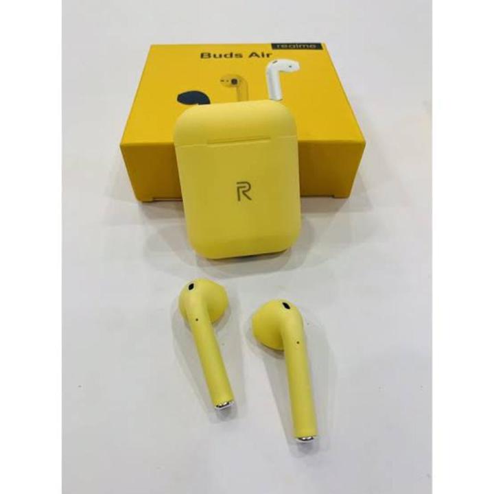 Bluetooth Earphone Yellow Realme Buds Air Realme Buds Air TWS