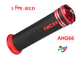 Alloy RCB AHG66 Handle Grip. Universal Handle Grips For Motorcycle. RED 2 Pis. 