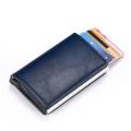 RFID Anti-Theft Wallet Automatic Card Box Business Creative Credit Card Cassette Fashion Metal Cartridge Cassette Card Holder DJ-089. 