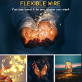 Battery Operated Decorative Party String Fairy Lights For Decoration 50 Pcs Bulb - Light Decoration - Fairy Lights.