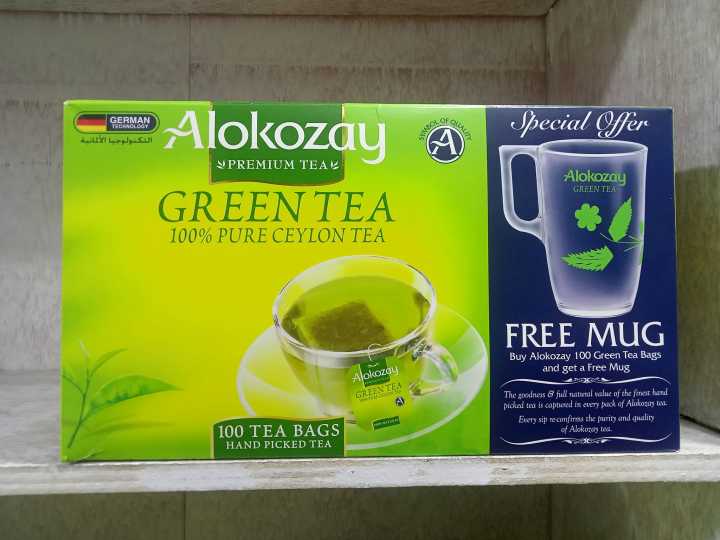 Alokozay Green Tea 100 tea bags