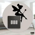 Tinkerbell Sitting With Magic Wand Wall Sticker For Home Decoration Home Decor Sticker - SS56 - Stickyfy - Minimalistic Sophistication. 
