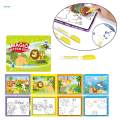Water Painting Book Birthday Gifts Developmental Toys Drawing Tablet for Activities. 