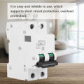 DC Circuit Breaker 2P 250V Low-voltage Miniature for Solar Panels Grid System. 