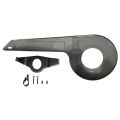 Transparante Zwarte Universele Fiets Chain Guard Fit 32-36 Tanden