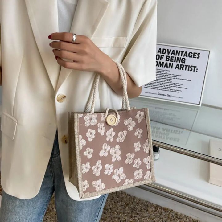 2023%20Linen%20Bags%20Handbag%20For%20Women%20Shopper%20Tote%20Bag%20Fashion%20Designer%20Bag%20Convenient%20Large-capacity%20For%20Travel%20Grocery%20Bag%20-%20Image%203