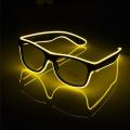 LED Sound Reactive Party Glasses EL Wire Flash Glass Party Supplies Halloween party Bar Decorative Luminous Glasses. 