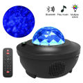 Music Sound Starry Sky Projector Music Voice Control bluetooth LED Night Light USB Projection Lamp for Party Lamp.