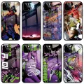 Applicable EVA Neon Genesis Evangelion Apple 15 Phone case 12 Glass Phone Case iPhone14Promax. 