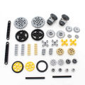 MOC Bricks Technical Accessories Bulk Multiple Sizes Gear Cross Axles Set Compatible All Brands Building Blocks Educational Toys KankongAgu. 