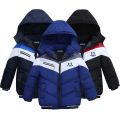 2021 New Winter Boys Jackets Keep Warm Thick Casual Hooded Kids Coats Resist The Severe Cold Toddler Children Clothing. 