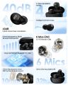 QCY HT07 ArcBuds ANC Wireless 40dB Noise Cancelling TWS Earbuds. 