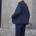 Blazer Pants Long Sleeve Pure Color Two Buttons Blazer Pants.