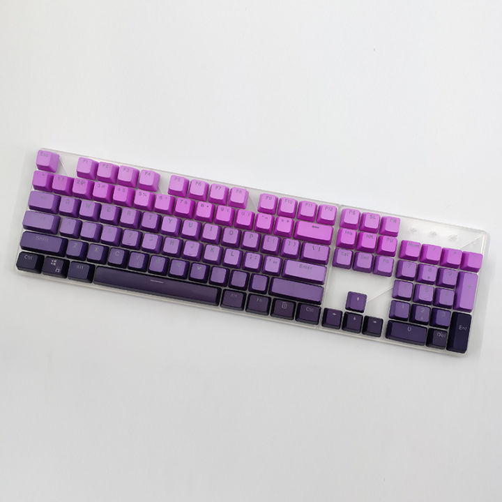 Gradient%20translucent%20keycapsPBT%20dip%20dyeing%20words%20transparent%20simplicity%20personality%20fresh%20mechanical%20keyboard%20frost%20blue%20rainbow%20keycaps%20-%20Image%204