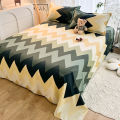 CF89 Bed Sheet Single Piece Single Student Dormitory Brushed Quilt Single Pillow Cover Three Piece Double Bed Summer One. 