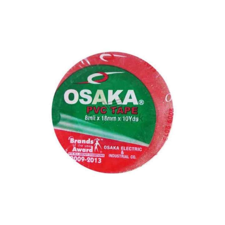 12pice Osaka Tape for Tennis Ball Cricket - Red