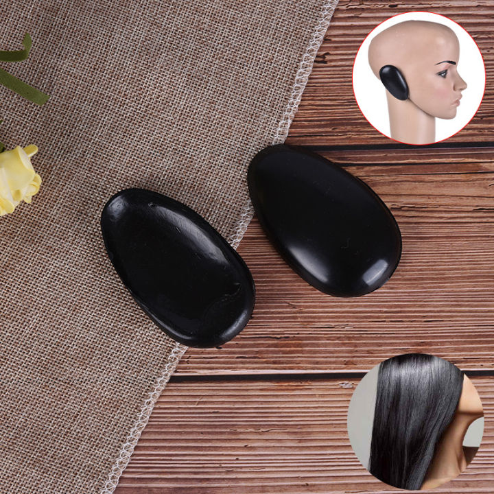 【Nice Day Toy Findings Store】(New) ear cover salon hairdressing hair dyeing coloring protector waterproof earmuffs