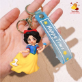 Premium Quality Silicone 3D Cute Cartoon Doll Keychain, Anime Character Keychains. 