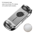 Transparent TPU Soft Protective Control Case for OneXPlayer F1 Console Cases Gamepad Joystick Cover Replacement.