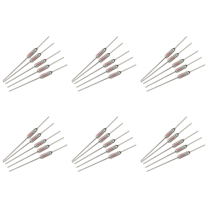 Fafeicy 10 Stück TF 152 ℃ Thermosicherungsabschaltung, AC 250V 10A Fafeicy 10 Stück TF 152 ℃ Thermosicherungsabschaltung, AC 250V 10A