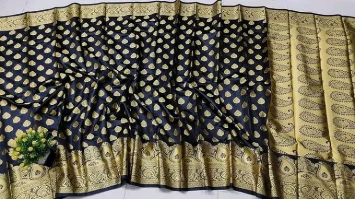 Trendy Tangail Silk Katan Saree For Women