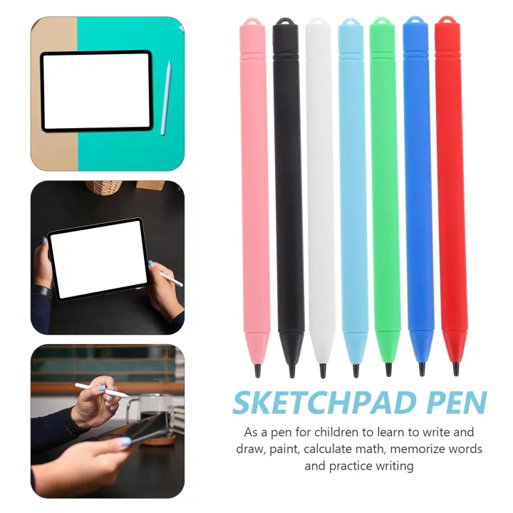 7%20Pcs%20Lcd%20Painting%20Board%20Pen%20Stylus%20Writing%20Pad%20Electronic%20Products%20Child%20Drawing%20Tablet%20-%20Image%203