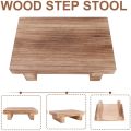Wooden Step Stool for Adults, Bed Stool for High Beds, Kitchen.