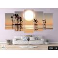 5Pcs In 1 Set Wall Canvas Art Ready to Hang for Living Room or Bedroom Home Decoration On Wall Canvas Painting Wall. 