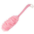 Bathing with long handle, showering brush for cooling, large-sized bath, scrubbing tool, bath ball, bathroom soft scrubber. 