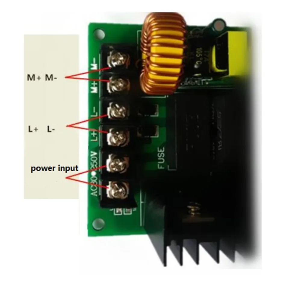 MAG LY-820, Keenso Régulateur de Vitesses de Moteur à Courant Continu