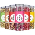 Wholesale Canned Combination Scented Tea Herbal Tea Red Dates Wolfberries Rose Honeysuckle Lemon Baby Chrysanthemum Tea Fruit Tea. 