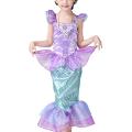 Girl's Kids Little Mermaid Princess Party Dress Costume. 