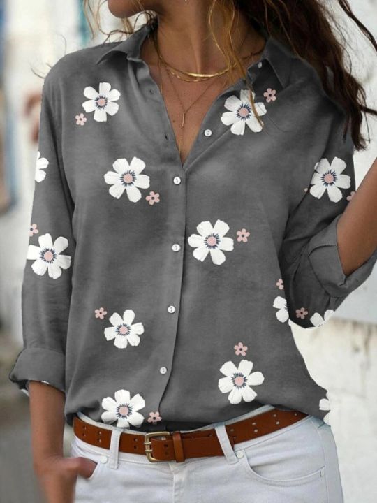 Elegant%20Women%20Shirt%20Fashion%20Casual%20Shirt%20Ladies%20Long%20Sleeve%20Loose%20Top%20-%20Image%204