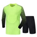 Men Soccer Goalkeeper Jerseys Football Sets Goal Keeper Uniforms Suit Training Pants Doorkeepers Shirts Shorts Sports Kit Custom. 