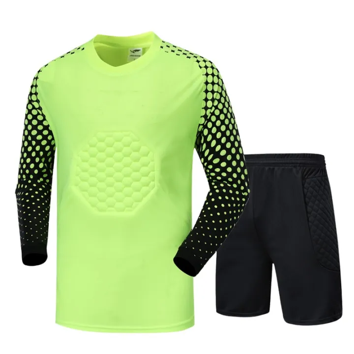 Men's%20Soccer%20Goalkeeper%20Jersey%2019/20%20Survetement%20Football%20Kit%20sports%20suits%20Goal%20Keeper%20Uniform%20Training%20Pants%20Doorkeepers%20Shorts%20-%20Image%205