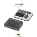 Doio 16 Keys Keyboard Kb16b-02 Retro Mechanical Bluetooth Dual Mode Keyboard Hot Swap Xda Pc Keycap Accessory For Gaming Gifts.