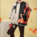 Game Yuanshen Impact Kaedehara Kazuha Doujin Hoodie Genshin Impact Kazuha Casual Wear Cosplay Costume Hoodie.