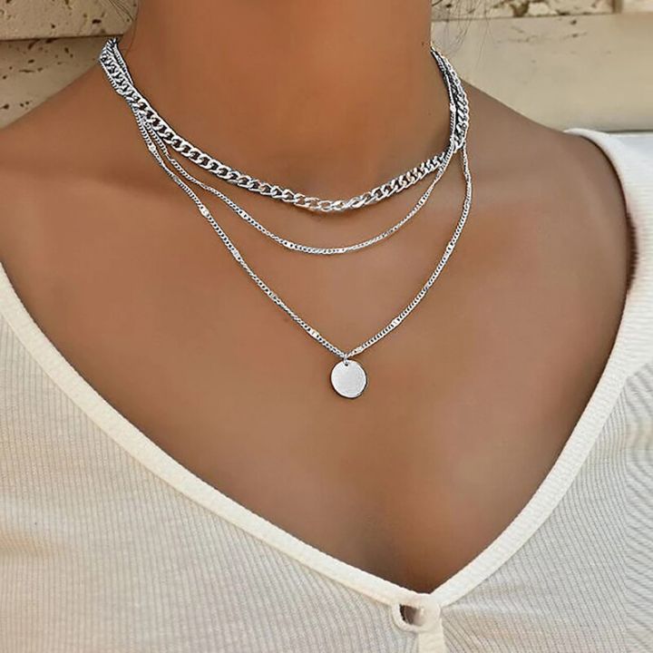 Aesthetic%20Vintage%20Necklace%20for%20Women%20Layered%20One%20Piece%20Pendant%20Jewelry%20Chain%20on%20the%20Neck%20Clothing%20Accessories%20Gift%20to%20Girlfriend%20-%20Image%206