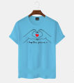 Together Forever Love Desing Soft & Comfortable T-shirt For men new 2024. 