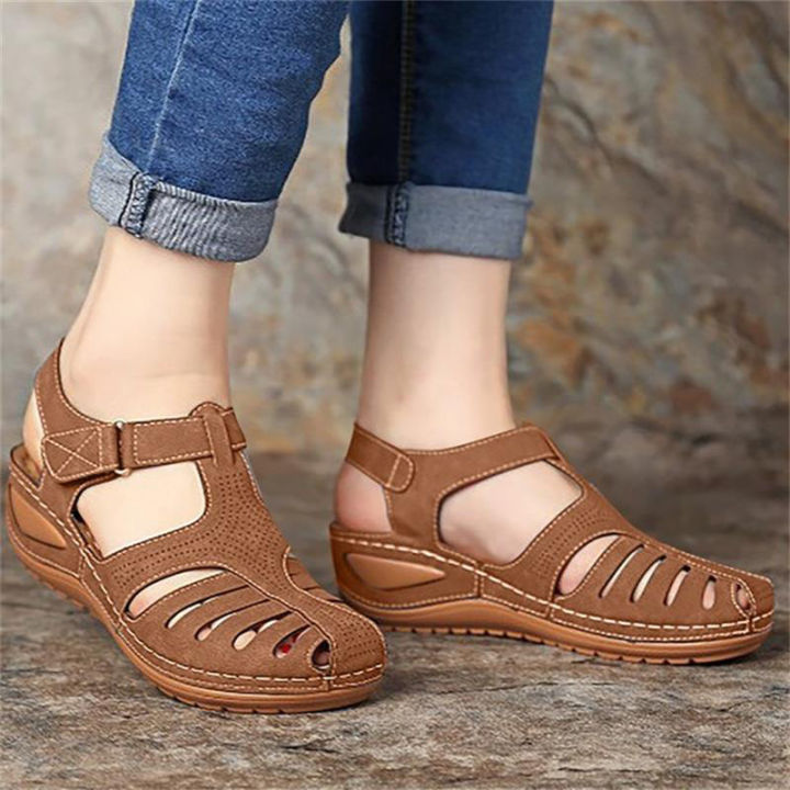 Women's%20Sandals%20Soft%20Summer%20Shoes%20For%20Women%20Low%20Heels%20Sandals%20Roman%20Sandals%20Summer%20Footwear%20Female%20Shoes%20Heel%20Sandal%20Elegant%20-%20Image%204