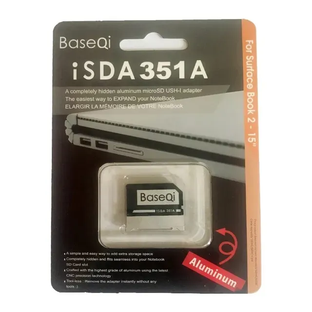 BaseQi%20351A%20For%20Microsoft%20Surface%20Book2/3%2015inch%20Aluminum%20Memory%20Card%20Reader%20Increase%20Storage%20-%20Image%207