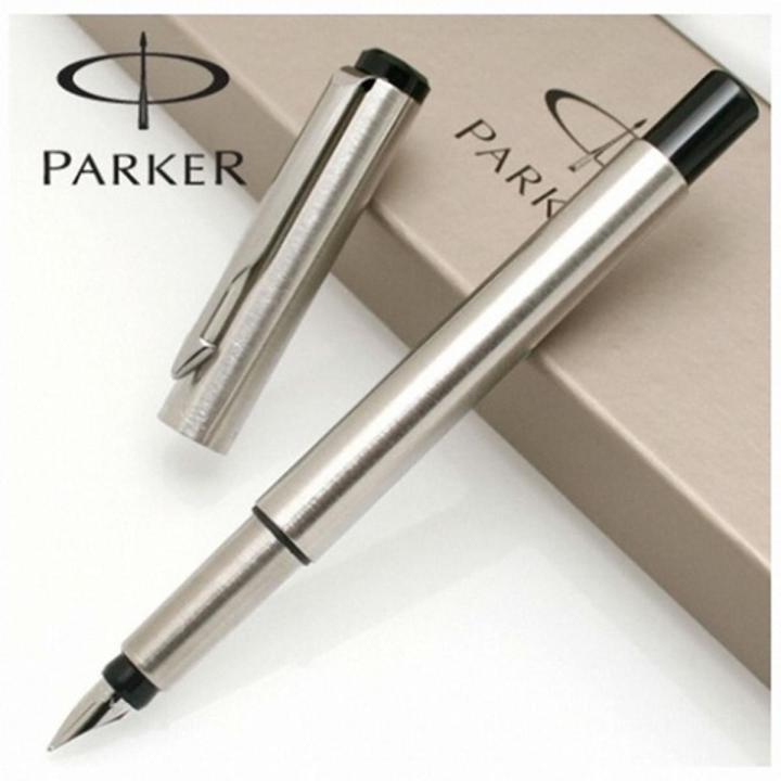 Parker Vector Uk Stainless Steel Fountain Pen With Gift Box - Pen ...
