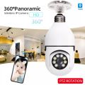 V380 Bulb PTZ Wi-Fi 1080P 2MP Full Color Night Vision IP Camera. 